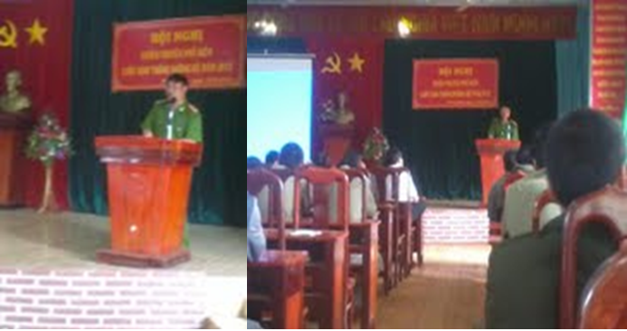 Thị trấn Krông Năng: Hội nghị phổ biến pháp luật